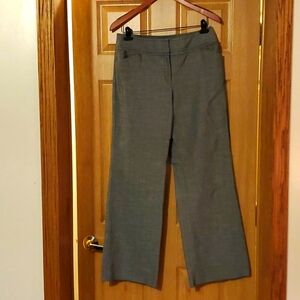 Ann Taylor Gray Wide Leg Trousers Size 6